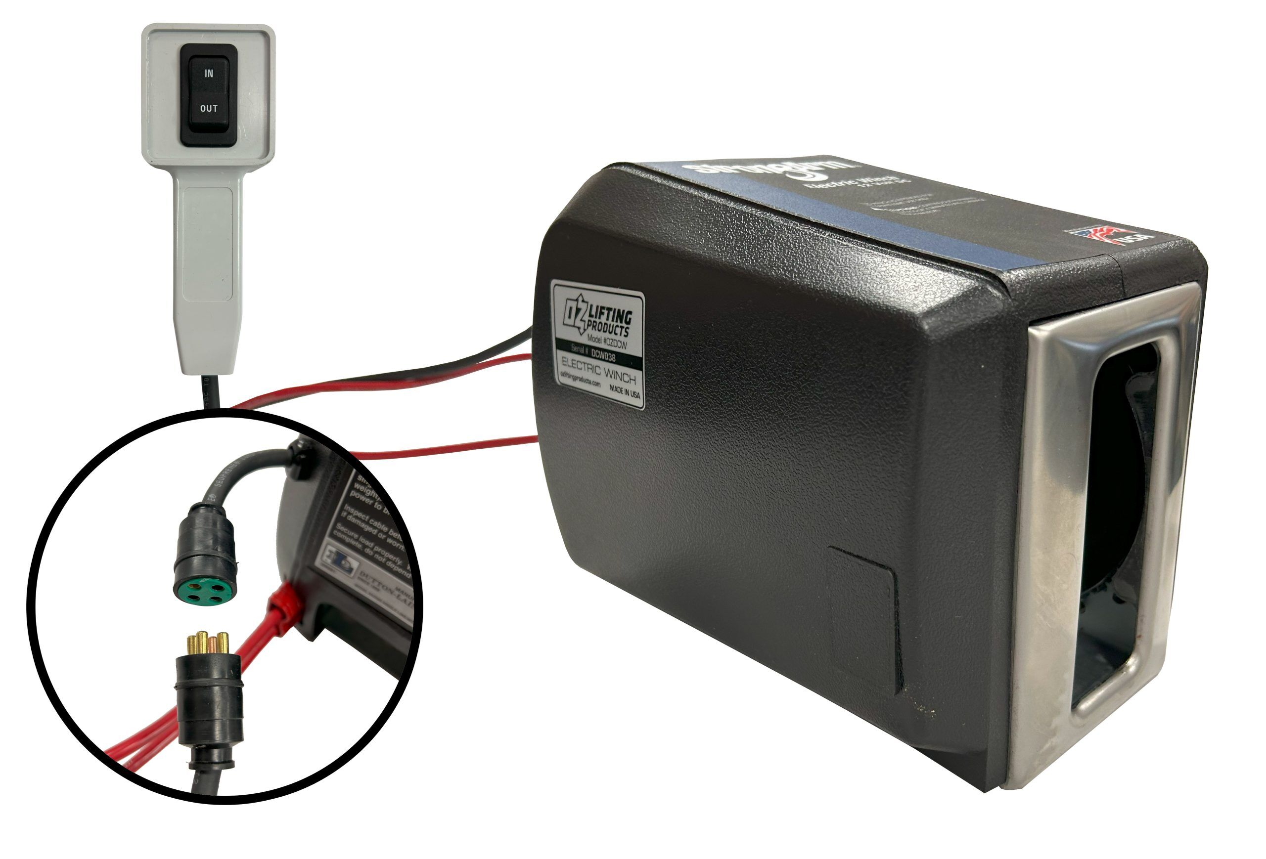 Electric winch 12V